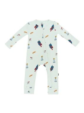 Kyte Superman Footless Romper Newborn